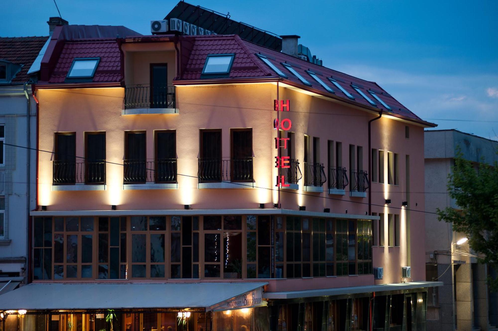 Hotel Victoria Panagjurisjte Eksteriør bilde